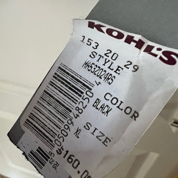 Mens pleather Jacket new with tags size XL - Picture 6 of 8